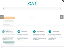 Tablet Screenshot of caiconsultores.com